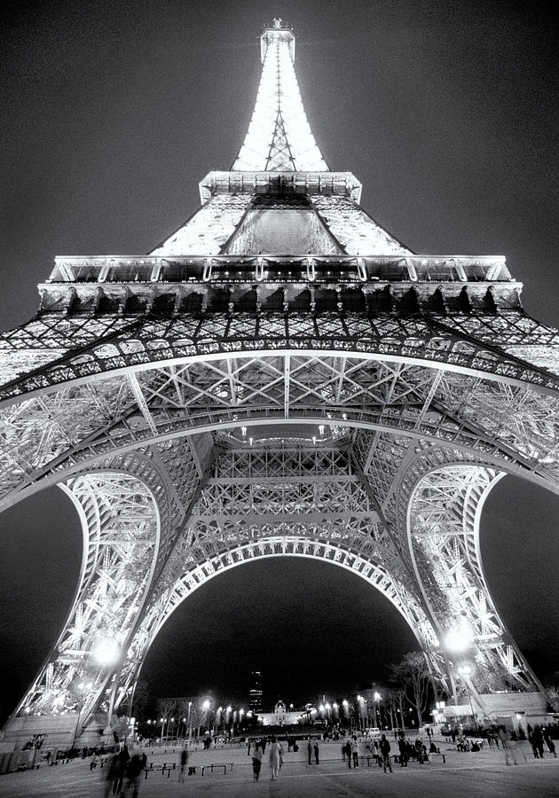 Eiffel Tower Photograph by John Gusky