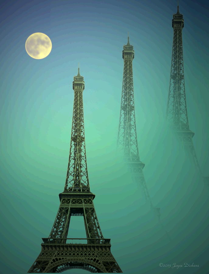 Eiffel Tower Photograph by Joyce Dickens