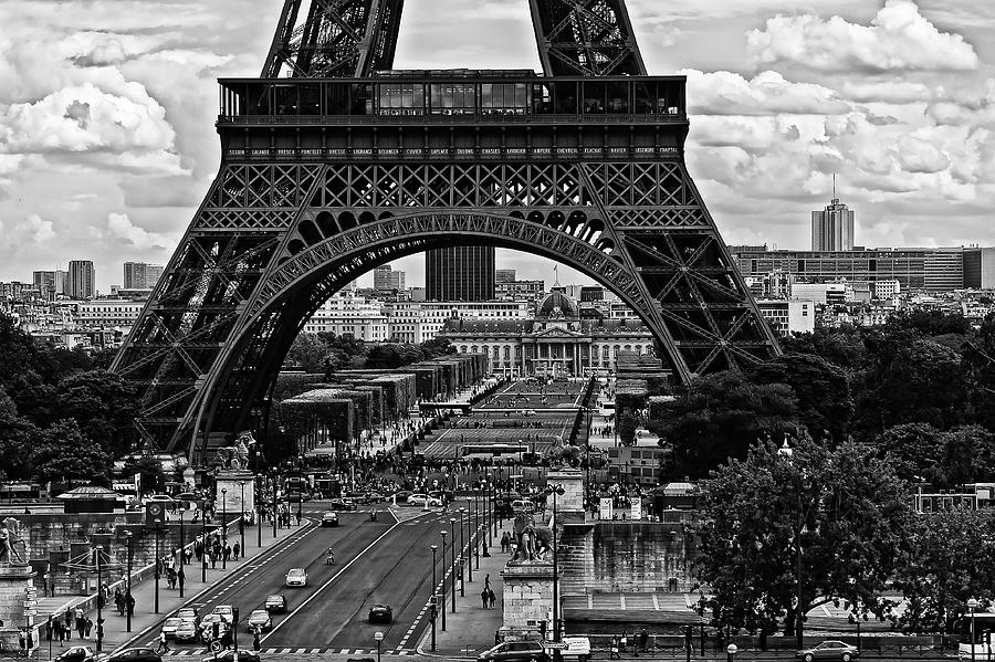 Eiffel Tower Photograph by Louis Dallara