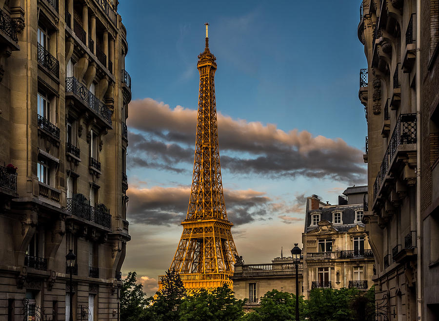 Eiffel Tower Photograph by Mark Llewellyn