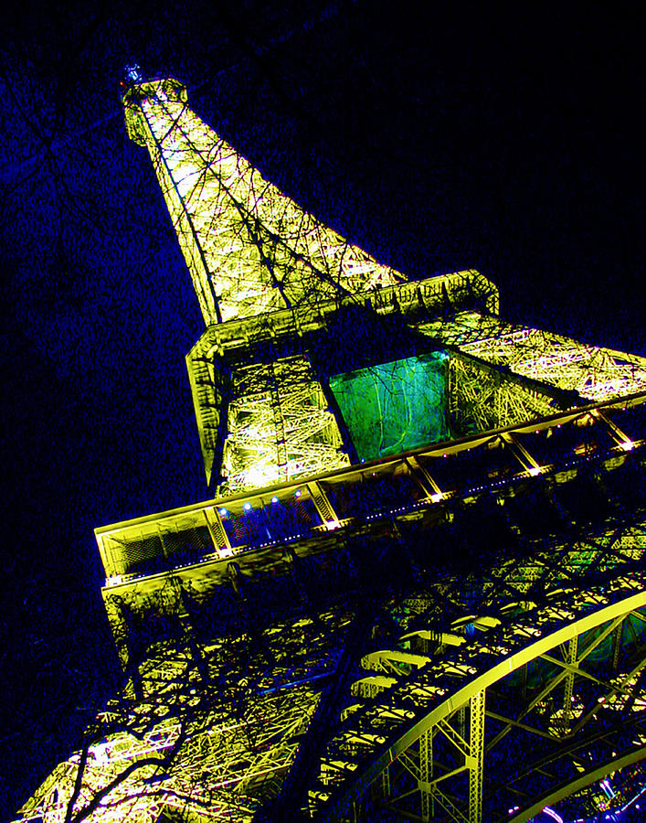 Eiffel tower Photograph by Mieczyslaw Rudek