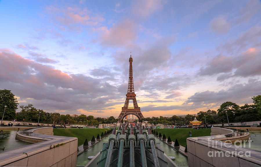 Eiffel Tower Photograph by Mina Isaac