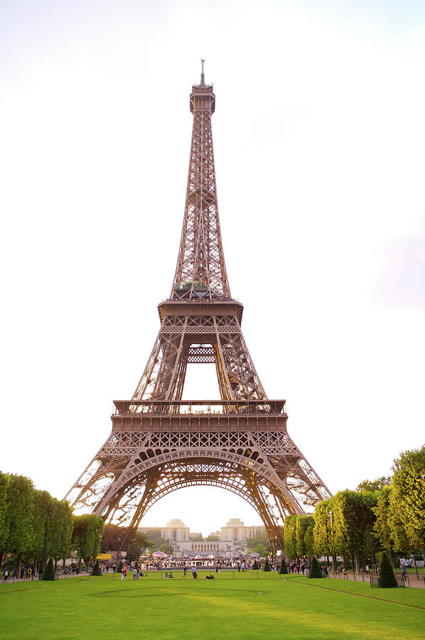Eiffel Tower On The Champ De Mars Photograph by Oliver Strewe