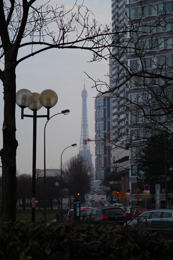 Architecture Photograph - Eiffel Tower - Paris France - 01131 by DC Photographer
