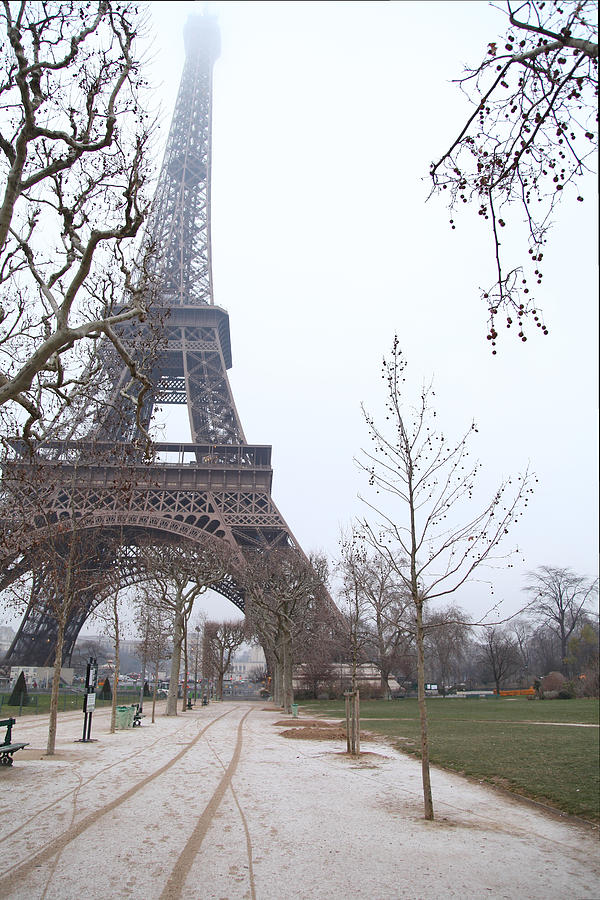 Architecture Photograph - Eiffel Tower - Paris France - 011316 by DC Photographer