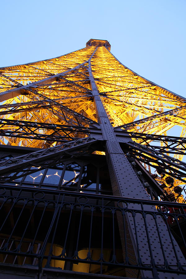 Architecture Photograph - Eiffel Tower - Paris France - 01133 by DC Photographer