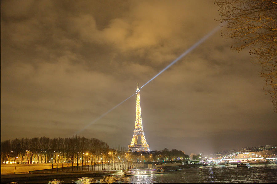 Architecture Photograph - Eiffel Tower - Paris France - 011335 by DC Photographer