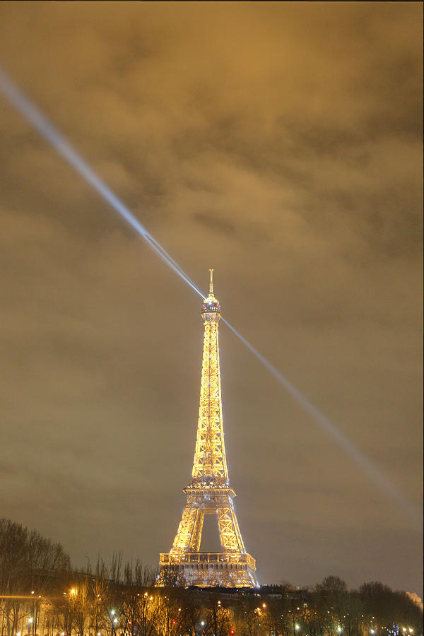 Architecture Photograph - Eiffel Tower - Paris France - 011348 by DC Photographer