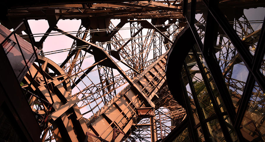 Eiffel Tower Paris France Close up Photograph by Patricia Awapara