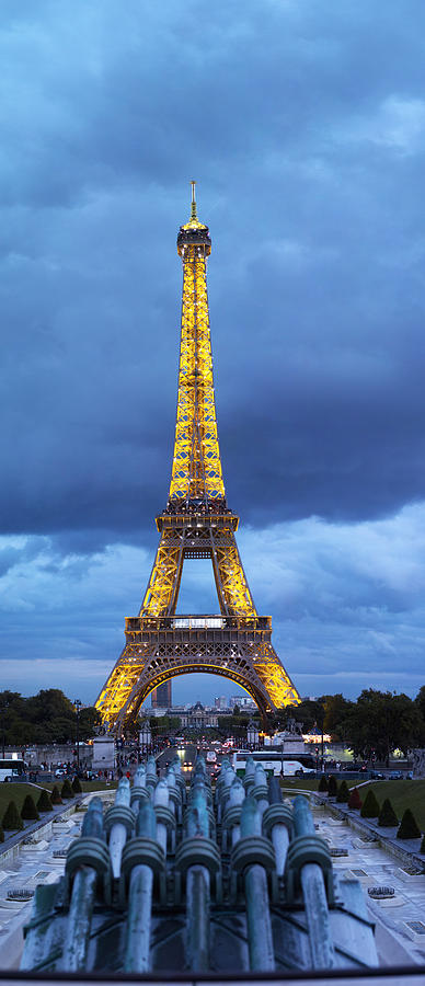 Eiffel Tower, Paris, Ile-de-france Photograph by Panoramic Images
