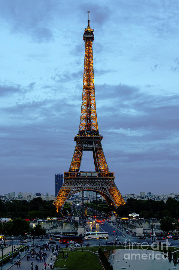 Eiffel Tower Photograph by Pravine Chester