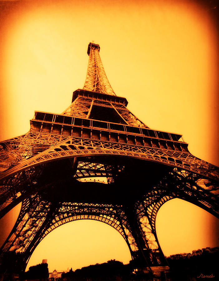 Eiffel Tower Photograph by Renee Anderson