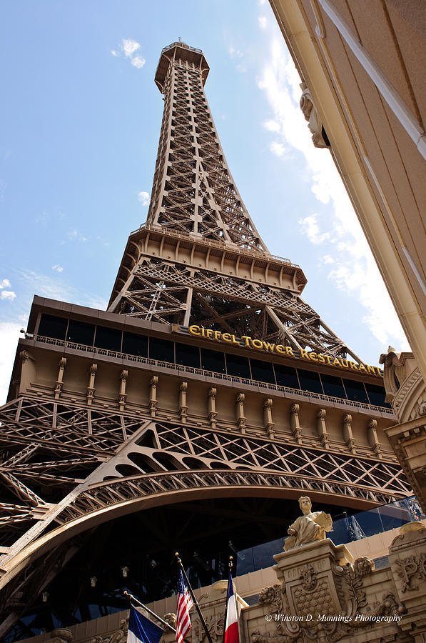 Eiffel Tower Restaurant - Las Vegas Photograph by Winston D Munnings