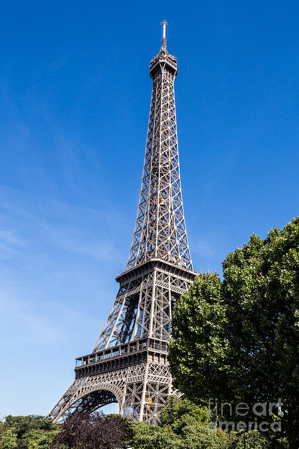 Eiffel Tower Photograph - Eiffel Tower- A by Rhonda Krause