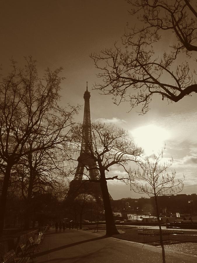 Eiffel Tower Photograph - Ill Meet You at The Eiffel Tower by Marianna Mills