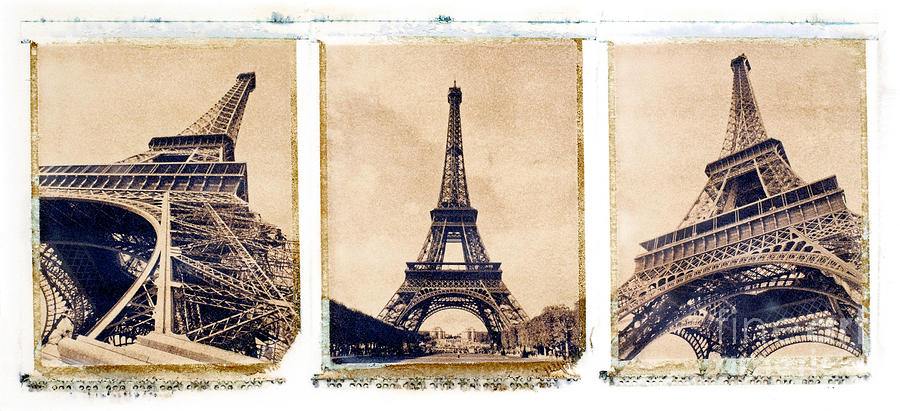 Paris Photograph - Eiffel Tower by Tony Cordoza