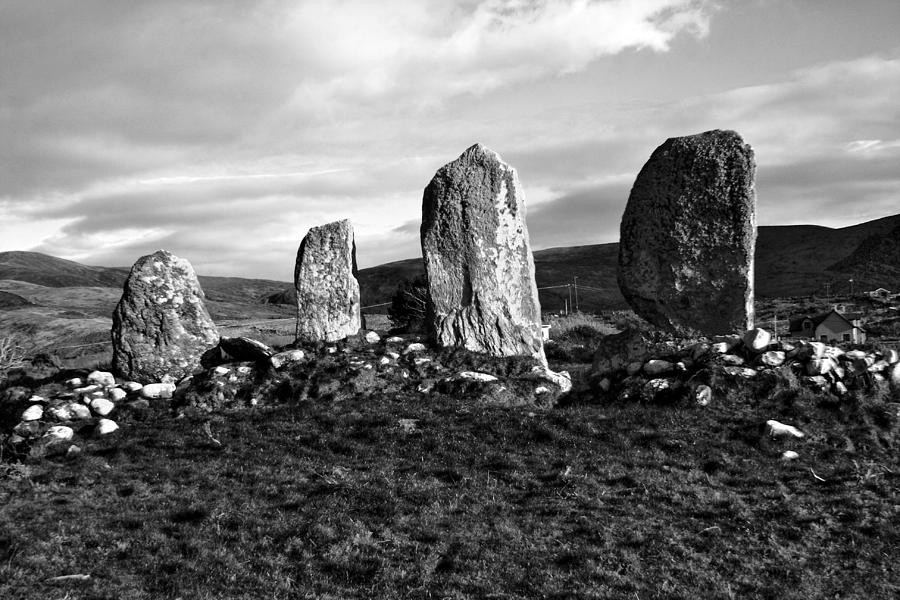 Eightercua Stone Alignment - County Kerry - Ireland Photograph by Aidan Moran
