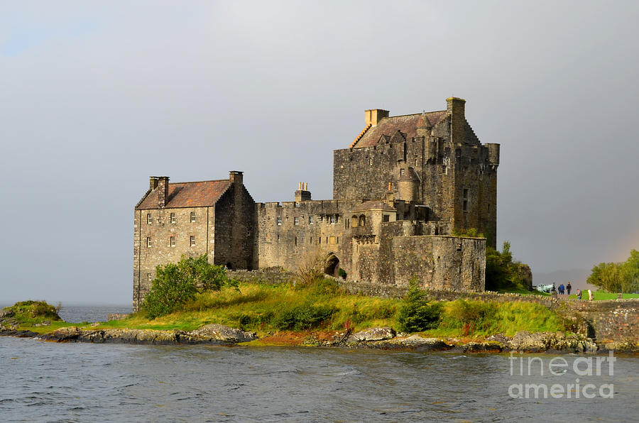 Castle Photograph - Eilean Donan Castle in Scotland by DejaVu Designs