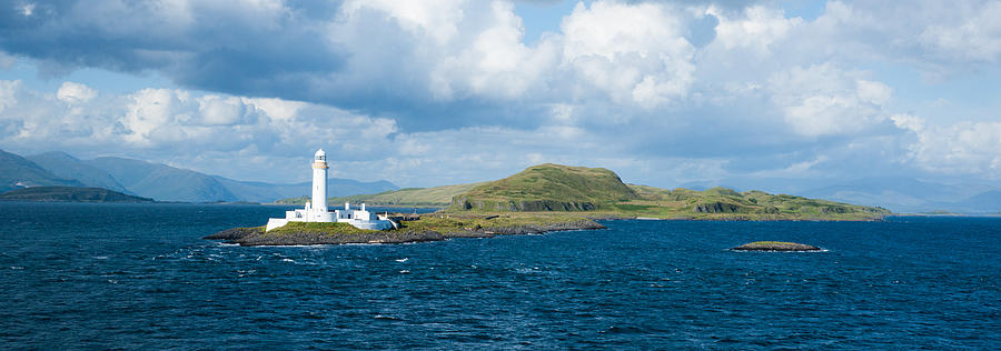 Eilean Musdale Lighthouse Photograph by Max Blinkhorn