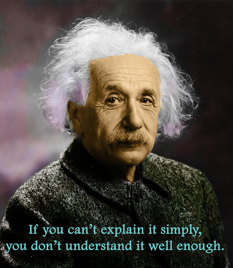 Einstein Explanation Photograph by C H Apperson