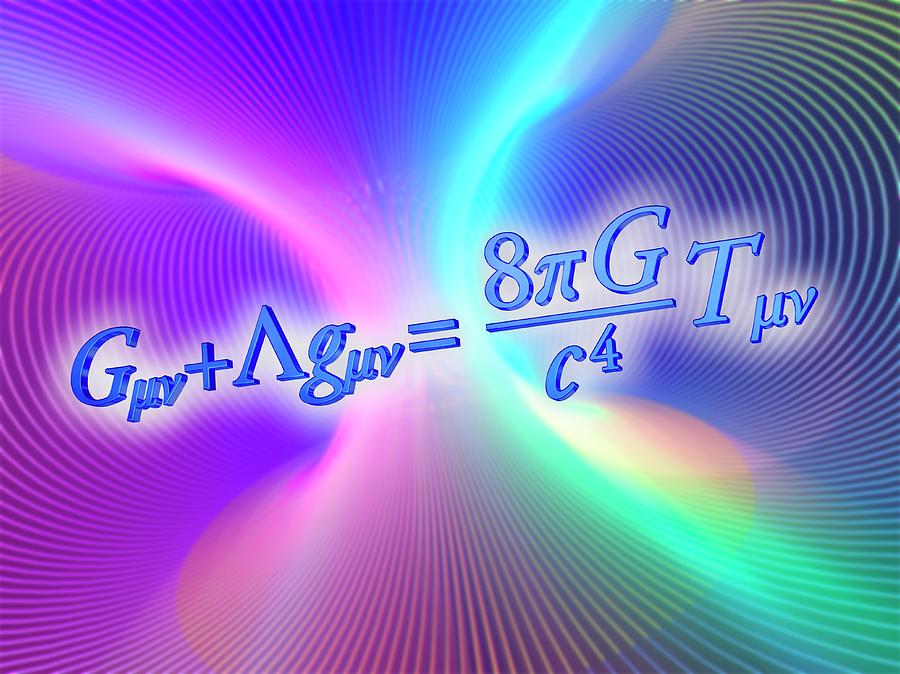 Einstein Field Equation Photograph by Alfred Pasieka