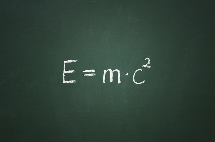 Einsteins Formula Photograph by Chevy Fleet