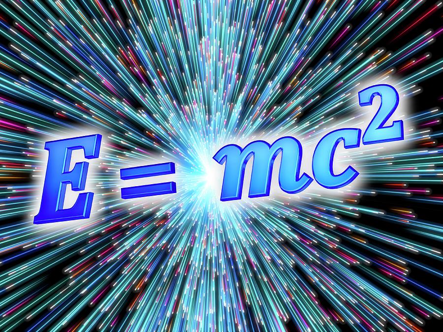 Einsteins Mass-energy Equation Photograph by Alfred Pasieka