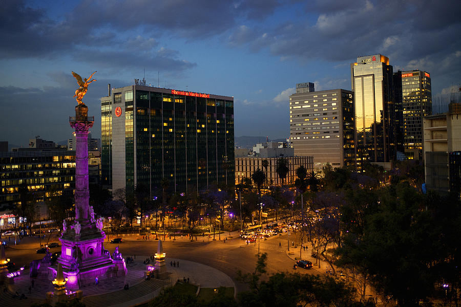 El Angel de Independencia, mexican landmark Photograph by ©fitopardo.com