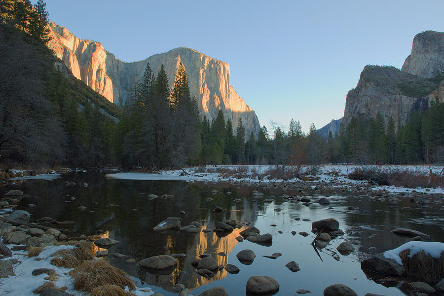 Yosemite National Park Photograph - El Capitan Morning Sun by Bryant Coffey