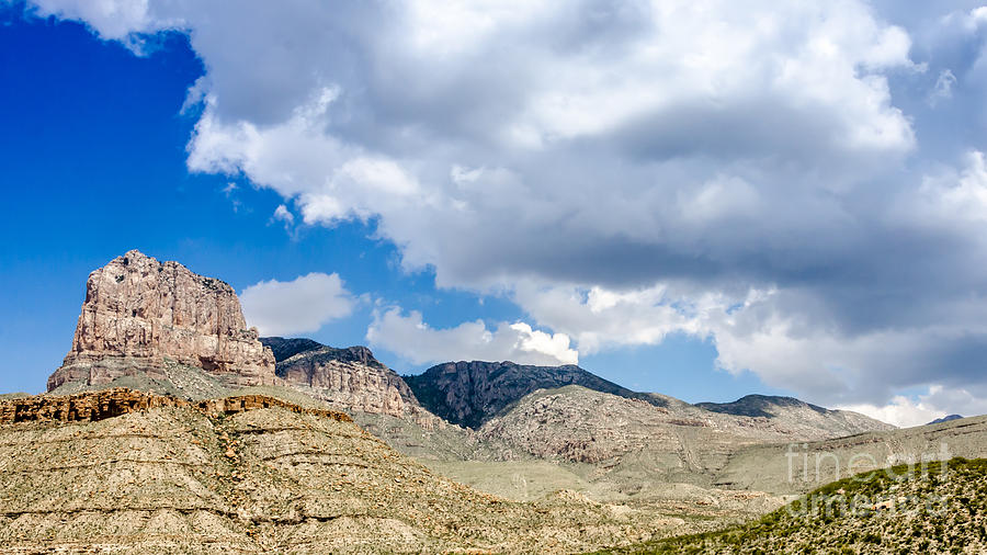 El Capitan Peak Guadalupe Mountains National Park Photograph by Debra Martz