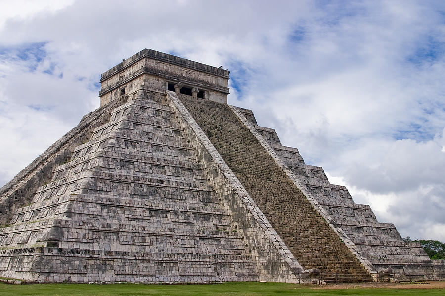 Mayan Photograph - El Castillo by Adam Romanowicz