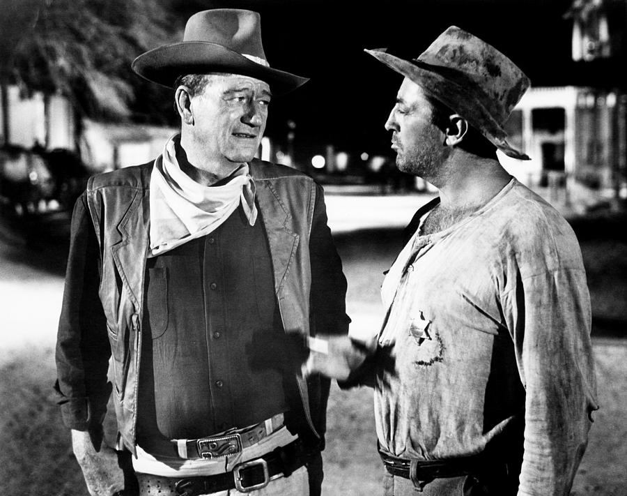 El Dorado, From Left, John Wayne Photograph by Everett