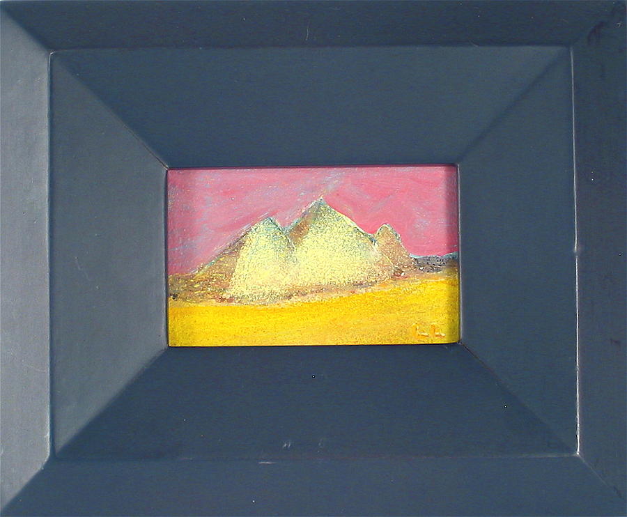El Giza Painting by Les Leffingwell