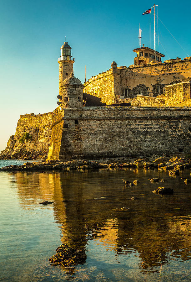 Architecture Photograph - El Morro fortress and lighthouse by Levin Rodriguez