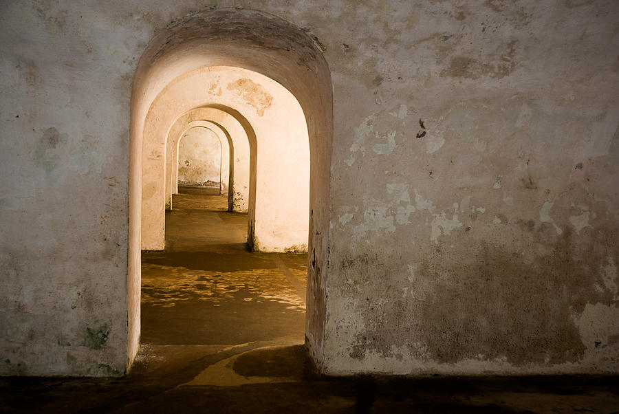 El Morro Tunnels Photograph by Rafael Buxeda - Fine Art America