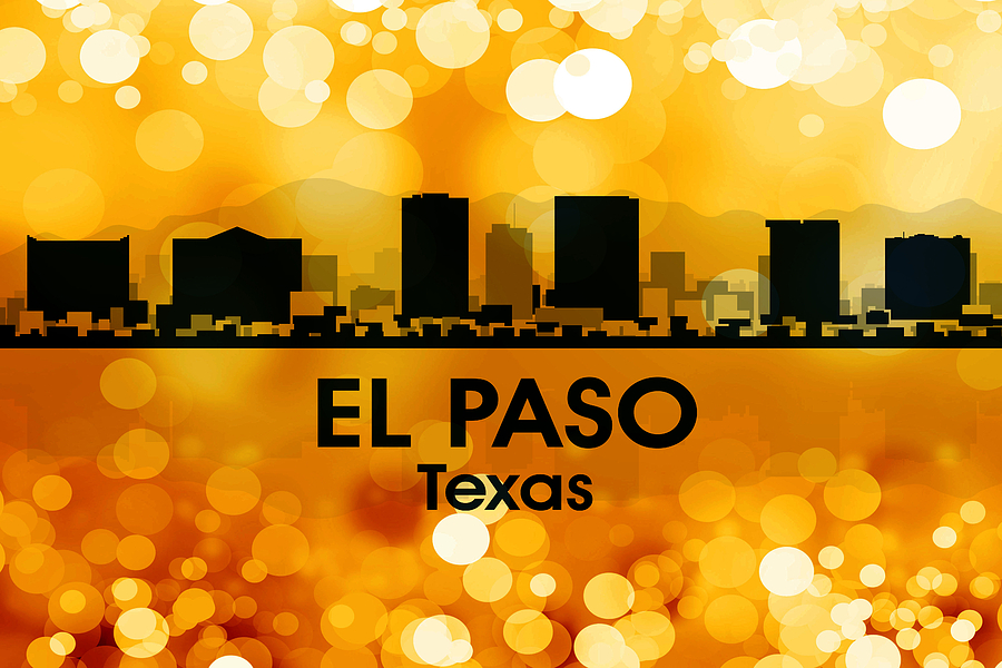 El Paso TX 3 Mixed Media by Angelina Tamez