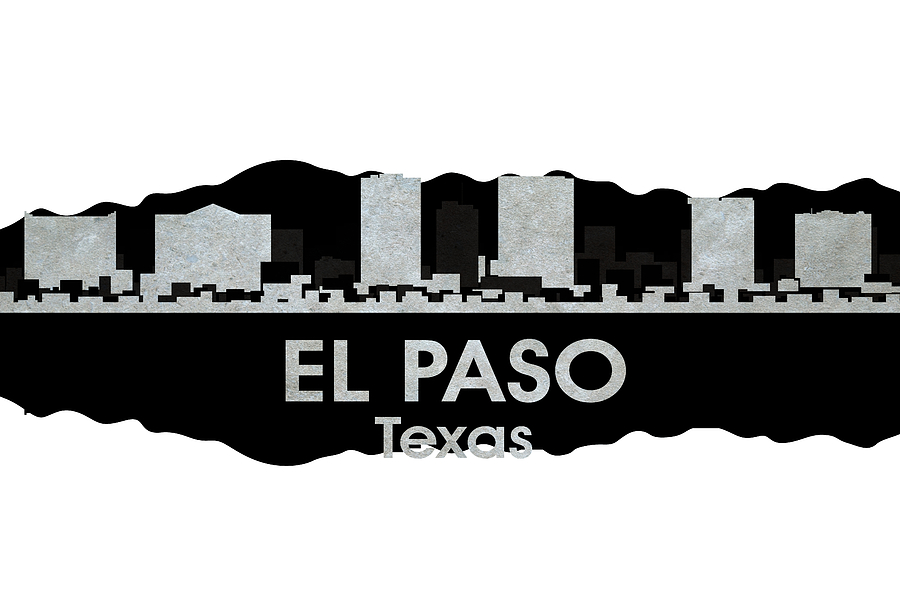 El Paso TX 4 Mixed Media by Angelina Tamez