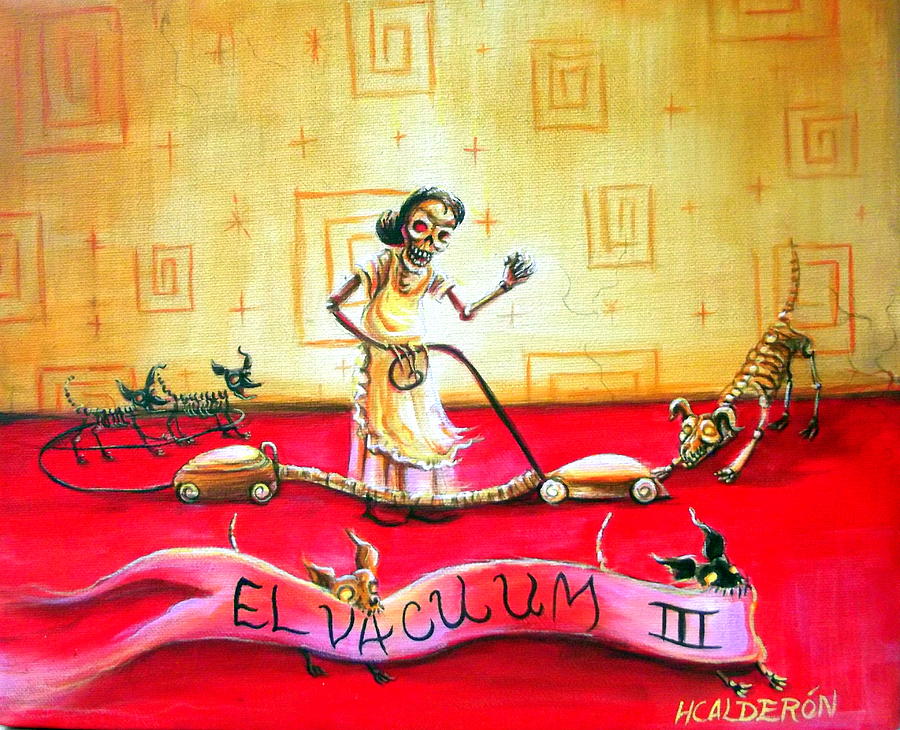 El Vacuum III Painting by Heather Calderon