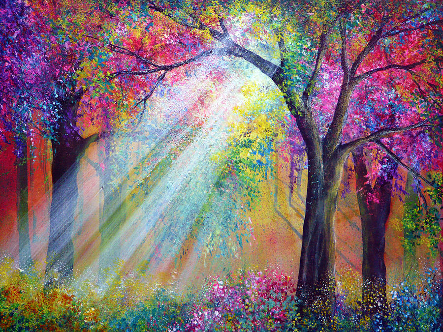 Nature Painting - Elation by Ann Marie Bone