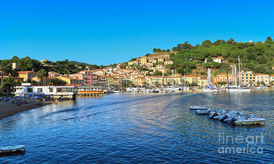 Elba island - Porto Azzurro Photograph by Antonio Scarpi