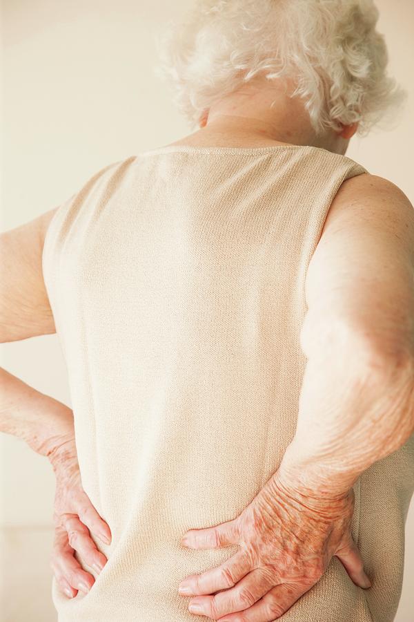 Elderly Woman's Neck And Upper Back by Cristina Pedrazzini/science Photo  Library