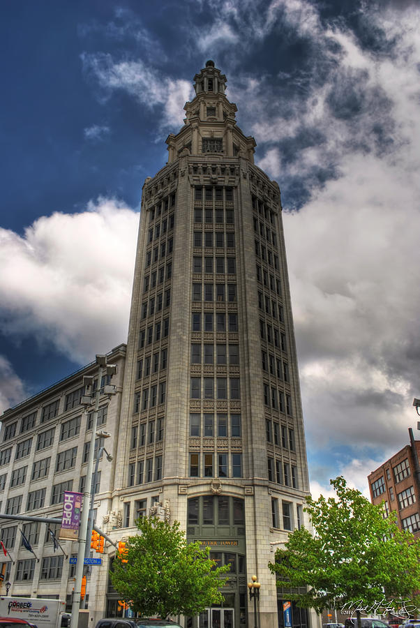 Electric Building of Downtown Buffalo Photograph by Michael Frank Jr