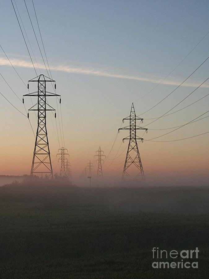 Cool Photograph - Electric Dawn by Stephen Thomas