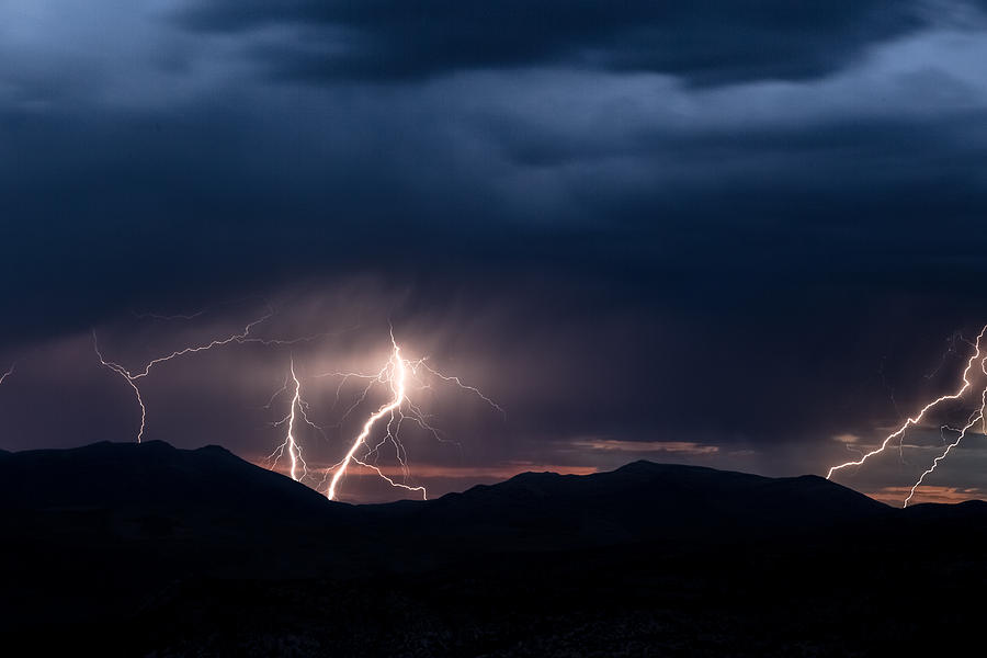 Electric Desert Photograph by Ryan Heffron