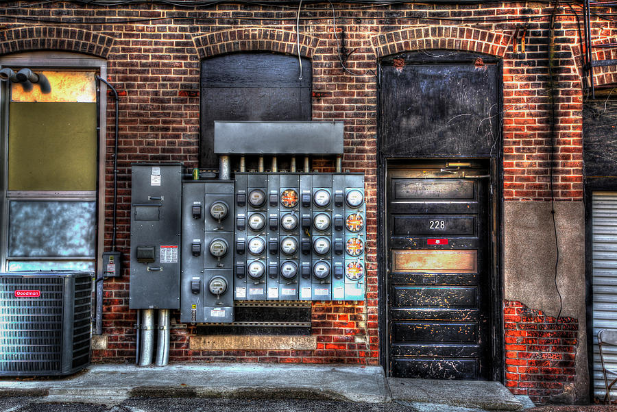 Electric Door Photograph by Ray Congrove