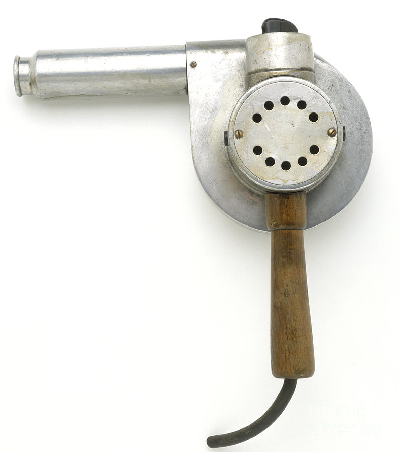 Electric Hairdryer, 1925 Photograph by Dave King / Dorling Kindersley / Science Museum, London