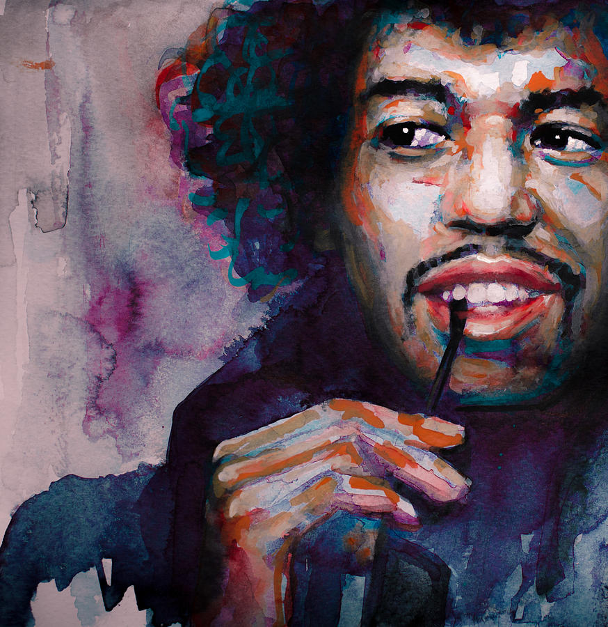 Jimi Hendrix Painting - Electric Ladyland by Laur Iduc