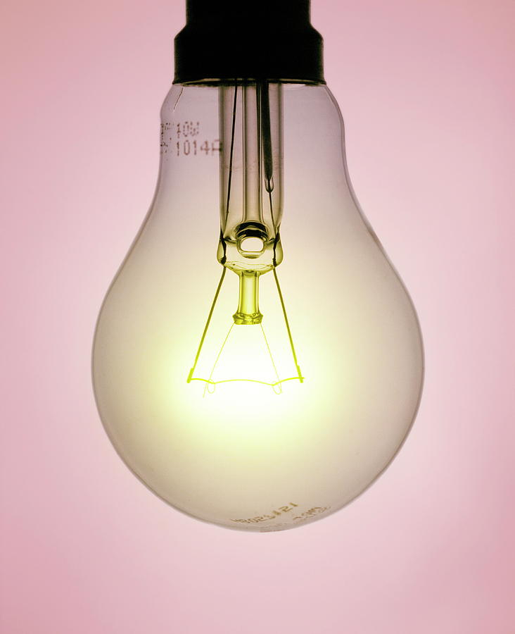 Electric Lightbulb Photograph by Cordelia Molloy/science Photo Library
