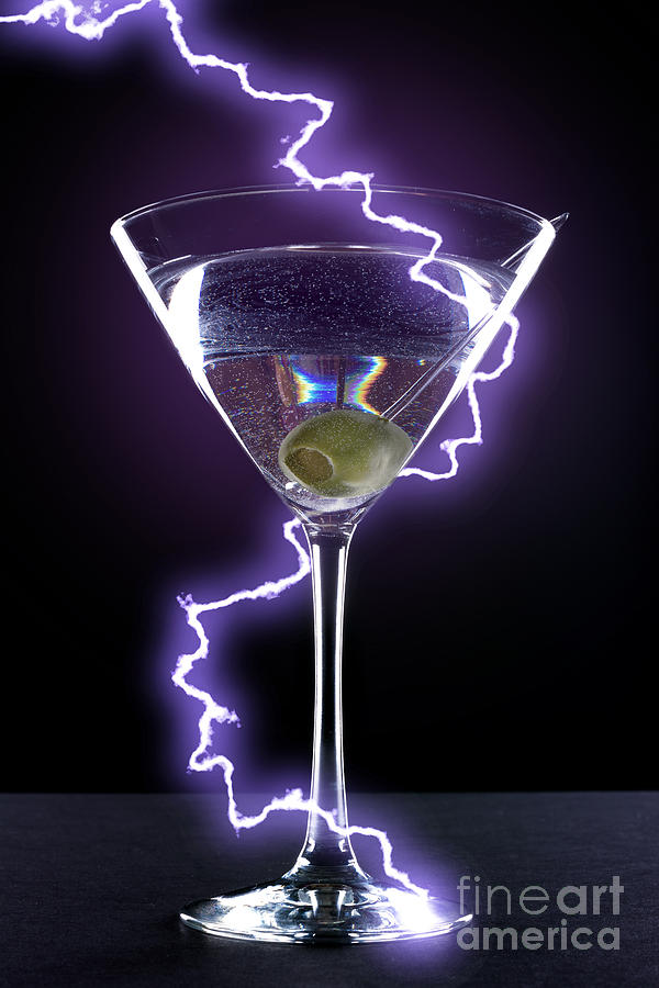 Electric Martini Photograph