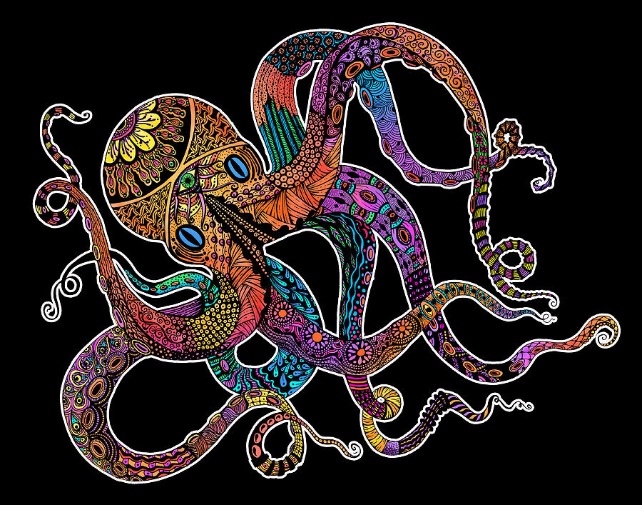 octopus painting